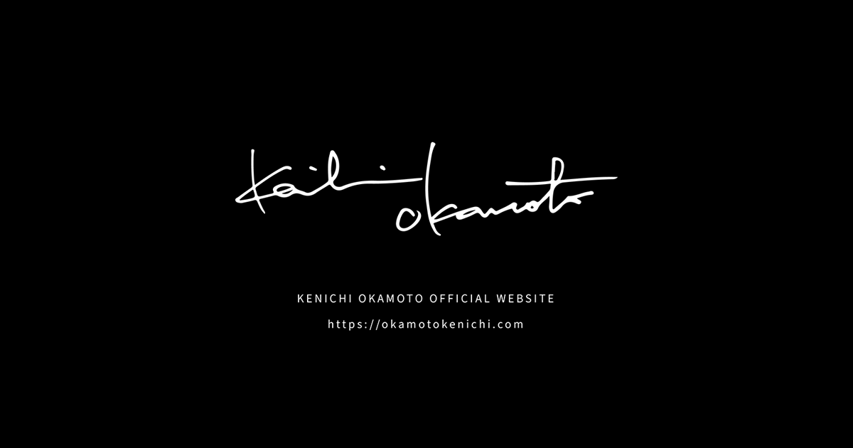 BIOGRAPHY - KENICHI OKAMOTO OFFICIAL WEBSITE